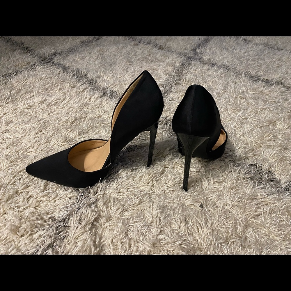 Black high heels